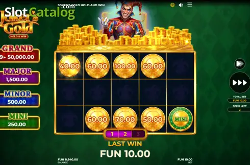 Οθόνη3. Joker's Gold Κουλοχέρης