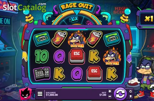 Οθόνη2. Rage Quit Κουλοχέρης