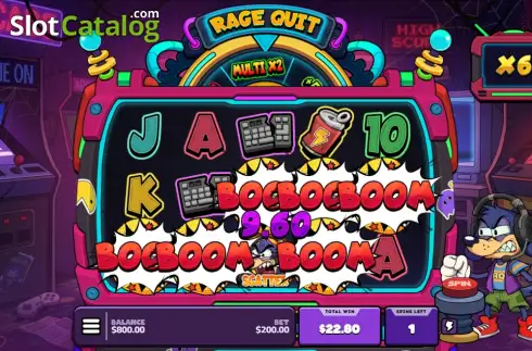 Οθόνη3. Rage Quit Κουλοχέρης