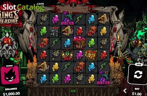 Οθόνη2. Kings Treasure (Meta Gaming) Κουλοχέρης 