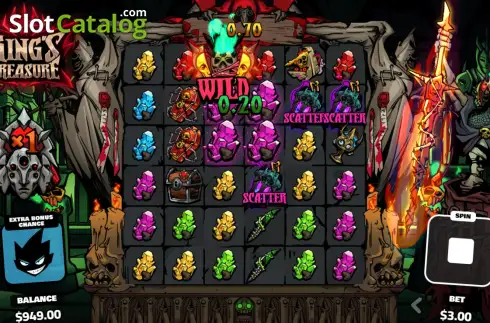 Οθόνη3. Kings Treasure (Meta Gaming) Κουλοχέρης 