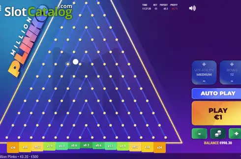 Οθόνη3. Million Plinko Κουλοχέρης