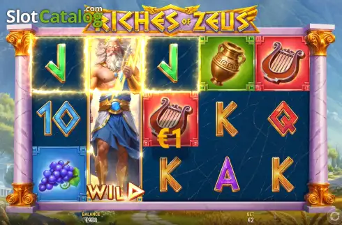 Οθόνη3. Riches of Zeus Κουλοχέρης