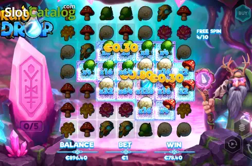 Οθόνη3. Druid's Drop Κουλοχέρης