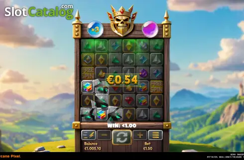 Οθόνη3. Skull Kings Treasure Κουλοχέρης