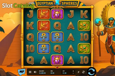 Οθόνη2. Egyptian Spheres Κουλοχέρης 