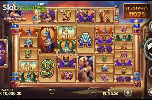 Οθόνη2. Cleo's Legend Flexiways Κουλοχέρης