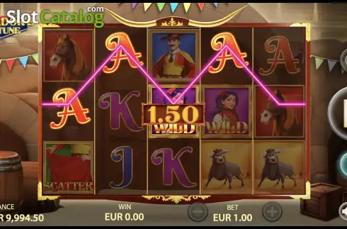 Οθόνη4. Toreadors Fortune Κουλοχέρης
