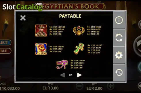 Οθόνη9. Egyptian's Book Κουλοχέρης 