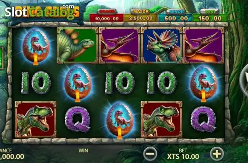 Οθόνη2. Dino Reels Κουλοχέρης