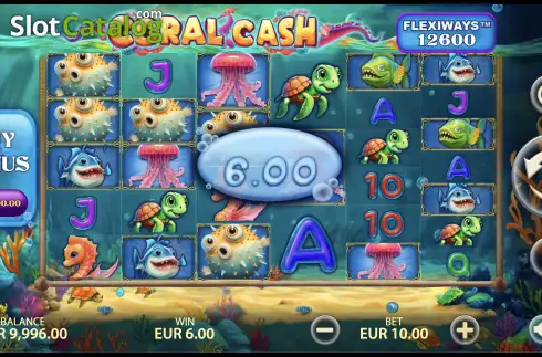 Οθόνη3. Coral Cash (Mondoplay) Κουλοχέρης