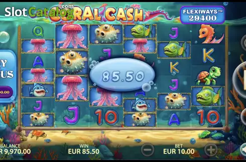 Οθόνη4. Coral Cash (Mondoplay) Κουλοχέρης