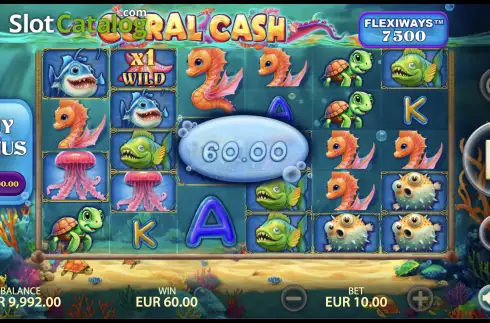 Οθόνη5. Coral Cash (Mondoplay) Κουλοχέρης
