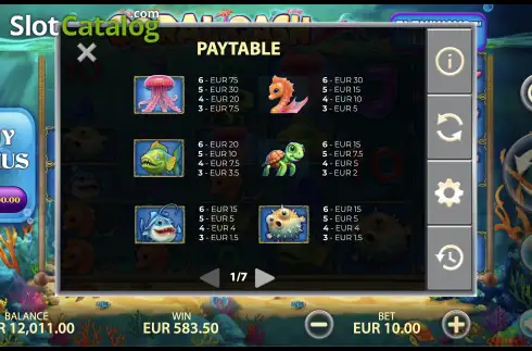 Οθόνη9. Coral Cash (Mondoplay) Κουλοχέρης