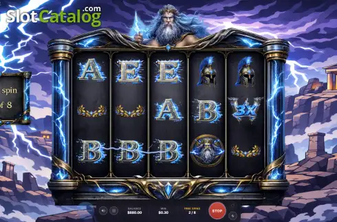 Οθόνη3. Zeus Vengeance Κουλοχέρης 