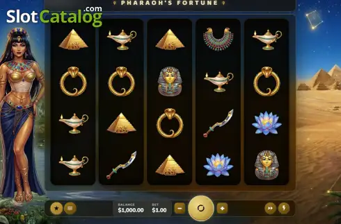 Οθόνη2. Pharaoh’s Fortune Κουλοχέρης 
