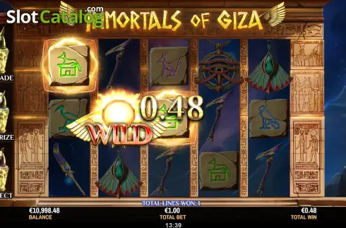 Οθόνη3. Immortals of Giza Κουλοχέρης