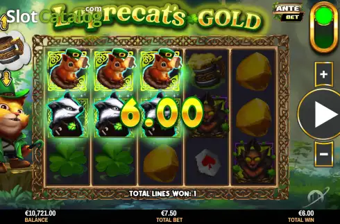 Οθόνη3. Leprecat's Gold Κουλοχέρης