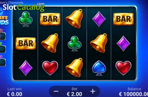 Οθόνη2. Wild Joker's Diamonds Κουλοχέρης