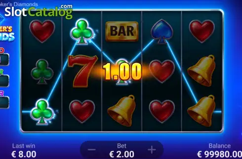 Οθόνη3. Wild Joker's Diamonds Κουλοχέρης