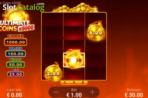 Οθόνη3. Ultimate Coins x5000: Hold And Win Κουλοχέρης