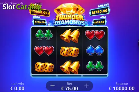 Οθόνη2. Thunder Diamonds Κουλοχέρης 