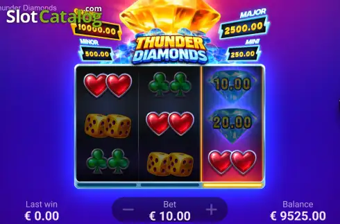 Οθόνη3. Thunder Diamonds Κουλοχέρης 