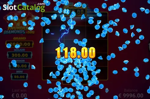 Οθόνη3. Thunder Diamonds x5000 Κουλοχέρης