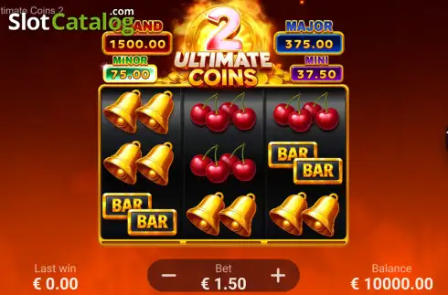 Οθόνη2. Ultimate Coins 2: Hold and Win Κουλοχέρης 