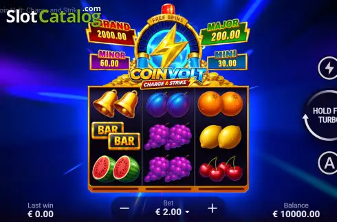 Οθόνη2. Coin Volt: Сharge and Strike Κουλοχέρης 