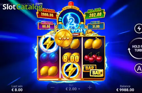 Οθόνη3. Coin Volt: Сharge and Strike Κουλοχέρης 
