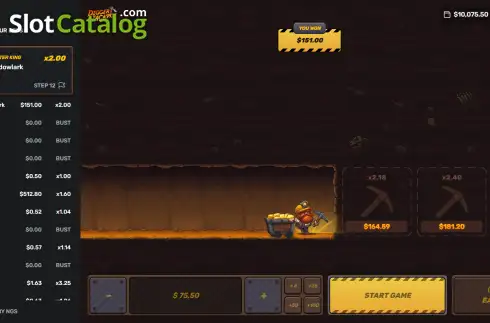 Οθόνη2. Digger Jackpot Κουλοχέρης