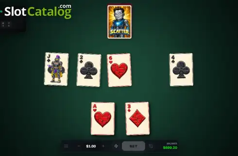 Οθόνη2. Robo Poker Κουλοχέρης