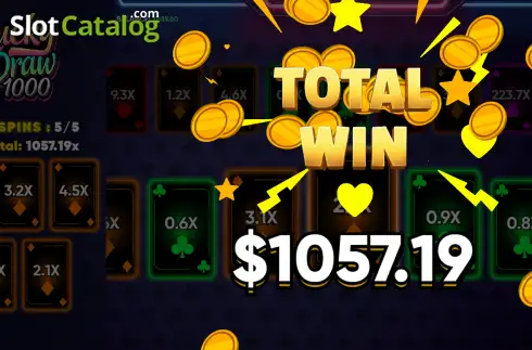 Οθόνη3. Lucky Draw 1000 Κουλοχέρης