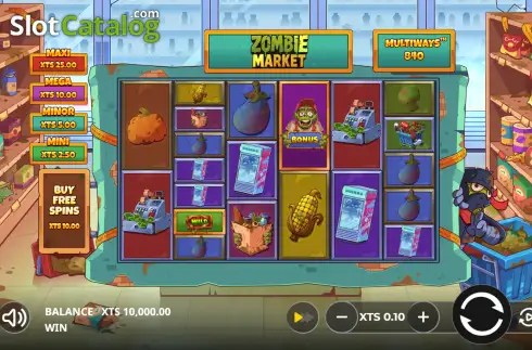 Οθόνη2. Zombie Market Κουλοχέρης