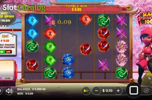 Οθόνη3. Magic Princess 1000 Κουλοχέρης 