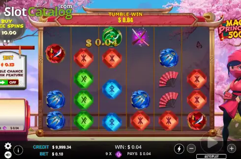 Οθόνη3. Magic Princess 5000 Κουλοχέρης