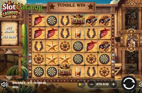 Οθόνη2. Cowboy Cashout Κουλοχέρης
