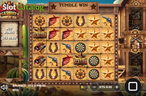 Οθόνη3. Cowboy Cashout Κουλοχέρης