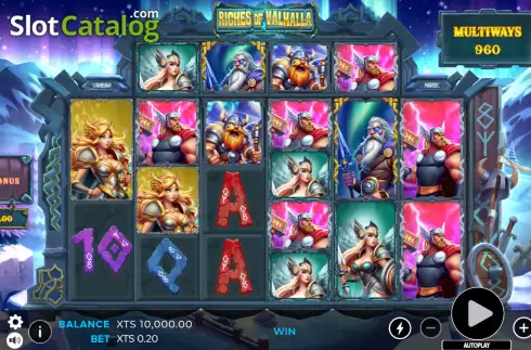 Οθόνη2. Riches of Valhalla Κουλοχέρης 