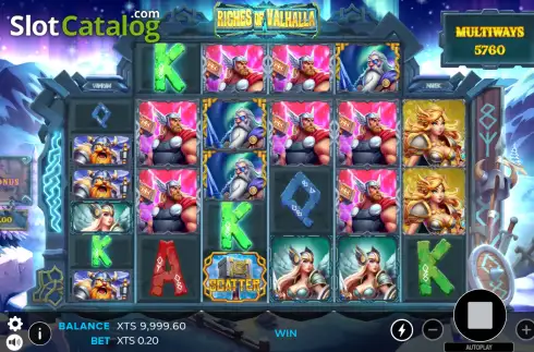 Οθόνη3. Riches of Valhalla Κουλοχέρης 