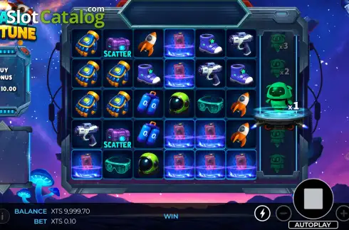 Οθόνη3. Space Fortune (Ninja Gaming) Κουλοχέρης 