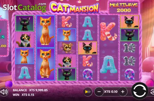 Οθόνη3. Cat Mansion (Ninja Gaming) Κουλοχέρης