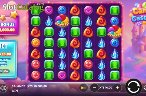 Οθόνη2. Candy Cascade (Ninja Gaming) Κουλοχέρης