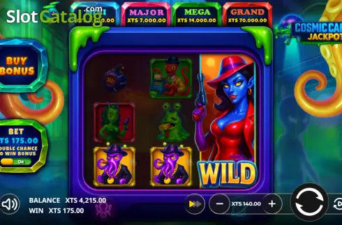 Οθόνη3. Cosmic Cartel Jackpot Κουλοχέρης