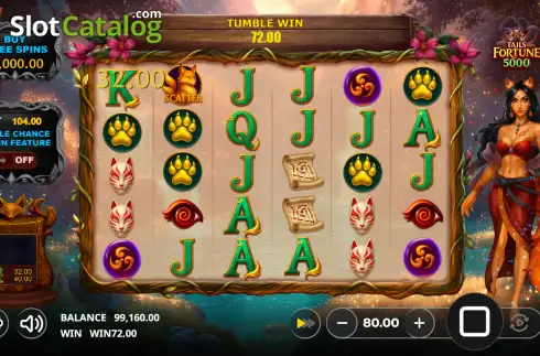 Οθόνη3. Tails Fortune 5000 Κουλοχέρης 