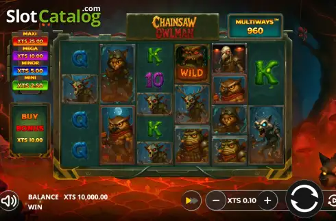 Οθόνη2. Chainsaw Owlman Κουλοχέρης 