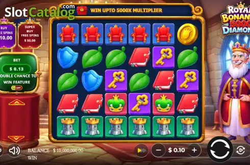 Οθόνη2. Royal Bonanza 5000 Diamond Κουλοχέρης 