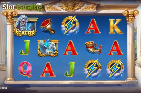 Οθόνη2. Greek Gods (Nobles Gaming) Κουλοχέρης