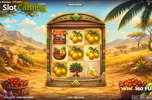 Οθόνη3. African Fruit Fortune Κουλοχέρης